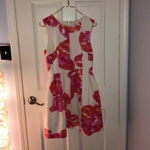 Floral print dress